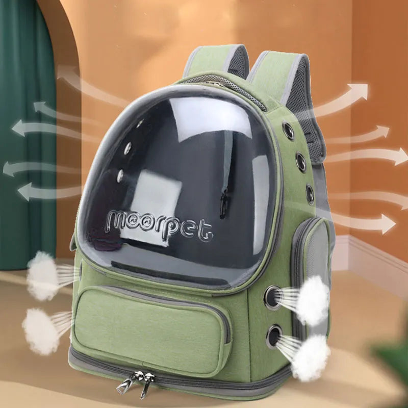 Cat Backpack Space Capsule