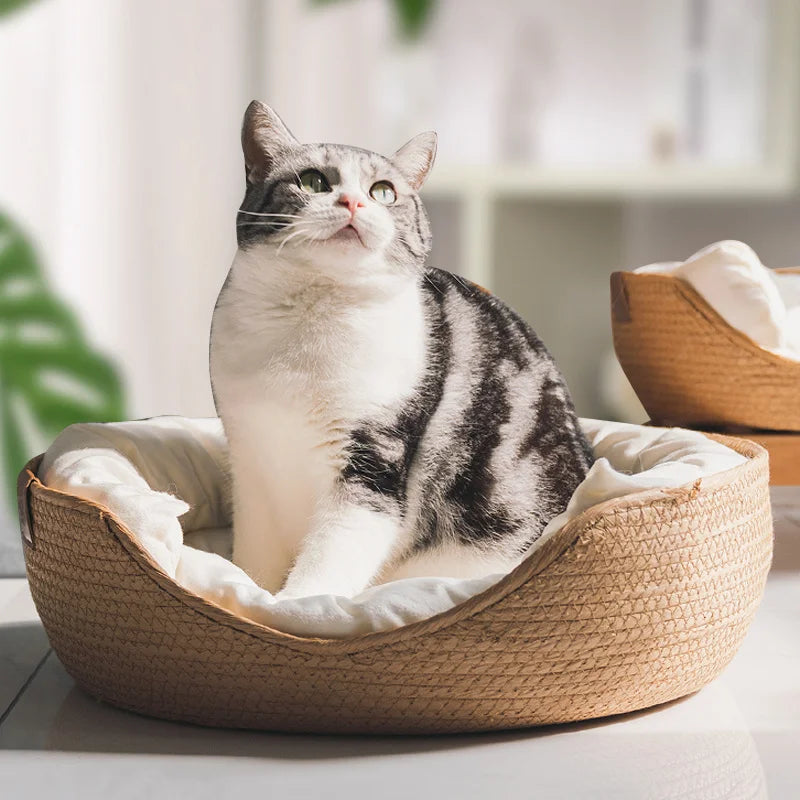 Cat BedKennel Sofa Bamboo