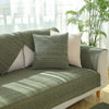 Nature Linen Handwoven Anti-scratch Couch Cover