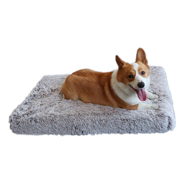 Plush Dog Bed Mat
